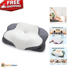 Ultra Cozy Memory Foam Neck Pillow with Adjus...