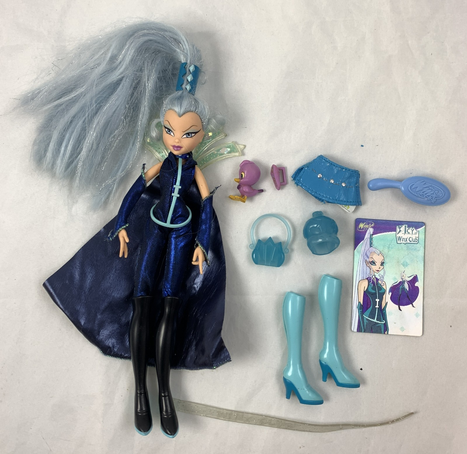 Muñeca Mattel Winx Club Icy Trix Bruja Pixie Magic 2004 2005 Accesorios Raro ...