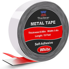 Metal Strips 1.4'' Wide X 15 Ft Long Flexible Self Adhesive Ferrous Magnet Tap