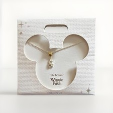 Image of 2025 Disney Parks Winnie The Pooh Necklace Sterling Silver NEW