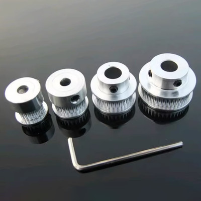 2GT Timing Belt Pulley 16 20 25 30 40 60T Tooth Bore 3.17mm - 12mm Fit 6mm Belt