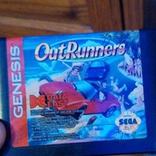 OutRunners (Sega Genesis) Video Game Cartridge - Data East, Out Run Series