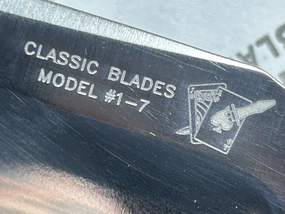 Cuchillo BLACKJACK de Colección Hojas Clásicas Modelo 1-7 Randall Clon EXCELENTE Estado en CAJA Foto 2 de 4