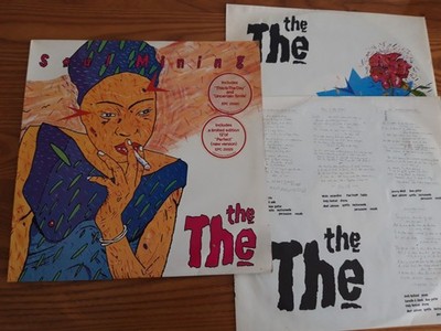 THE THE Soul Mining UK 1ST PRESS LP & BONUS 12'' EPC25525 / XPR1250 MATT JOHNSON