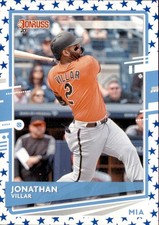 2020 Panini Donruss - Jonathan Villar Miami Marlins #137 Baby Shark