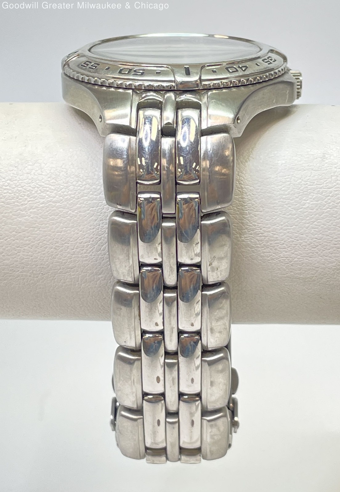 Fossil Blue Silver Tone Multi Functional Stainles… - image 2