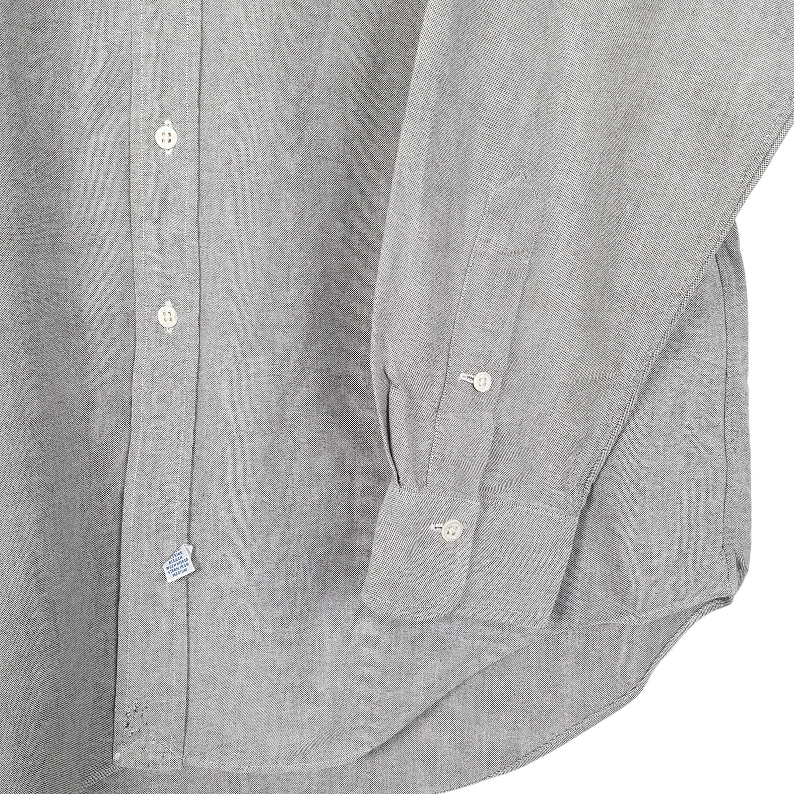 RALPH LAUREN Grey Shirt Long Sleeve Casual Cotton Mens L image 4