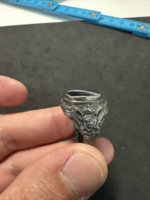 Altes Vintag Heren Ring 925 Silber 