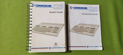 commodore 128 personal computer system guide & introductory guide handbücher (eng)