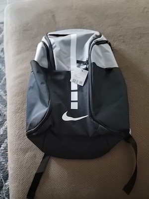 Nike Hoops Elite Pro Backpack Cement Grey White Black BA5554-012