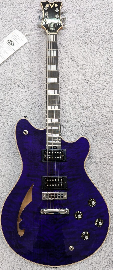 Электрогитара EVH SA-126 Special QM Прозрачно-фиолетовая модель Wolfgang 2024 года выпуска 329290₽