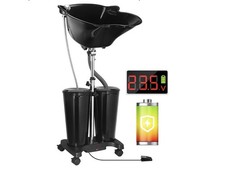 Johgee Rechargeable Portable Salon Shampoo Basin with Electric Pump