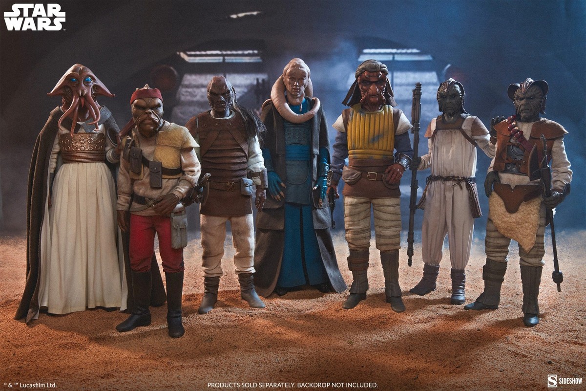 Sideshow Star Wars A New Hope Scum & Villainy Bib Fortuna 1/6 12