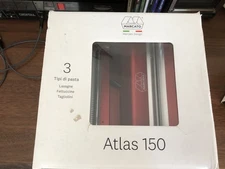 Marcato Atlas 150 Pasta machine (lightly used) + Pasta Drive (BRAND NEW)