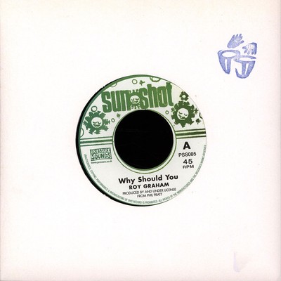 Roy Graham - Why Should You / Version (Vinyl 7'' - Original)