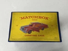 VALUABLE 1965 MATCHBOX SERIES CARRYING CASE WITH 42 Cars 1960s Lesney MINT