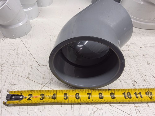 Georg Fischer 9817-040 4" Schedule 80 Grey CPVC 45 Degree Elbow Brand New
