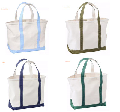 L.L.Bean Women's Boat and Tote, Open-Top, Multicolor, Size Medium Regular, New