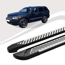 Trittbretter passend für Jeep Grand Cherokee ab Baujahr 10/2004-10/2011 LINE Sil