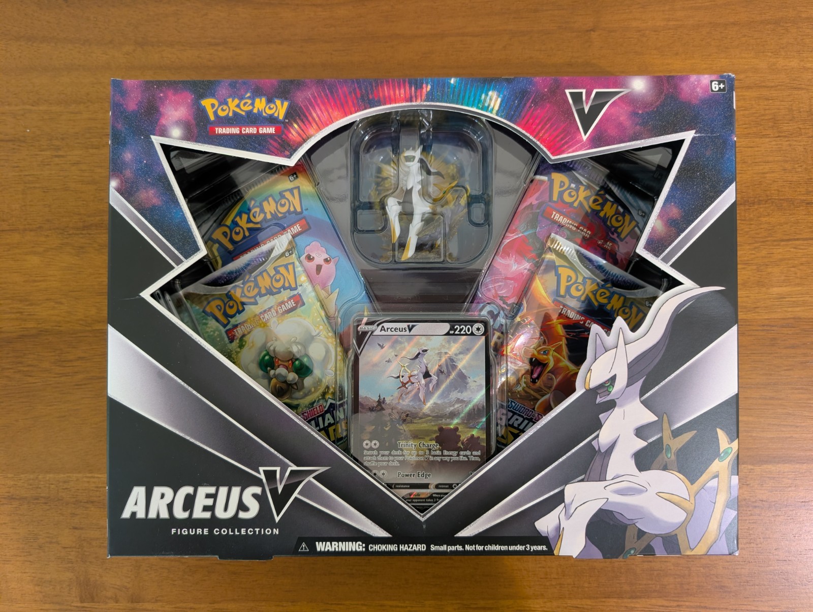 Pokémon TCG Arceus V Figure Collection Box Promo + Booster Packs English 2022