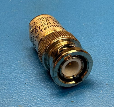 Hedco Grass Valley Model B7501TP Termination Connector 75 Ohm , .1%