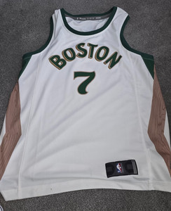 Jaylen Brown Boston Celtics Fanatics Fast Break Jersey - White - City Edition