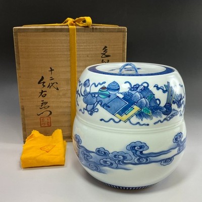 ARITA Imaizumi Imaemon 12th generation, Iro Nabeshima Treasure Painting Wate...