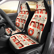 Betty Boop Car Seat Covers Valentine Gift Car Set Cover-lovely Betty Boop Car Seat Covers Valentine Gift Car Set Cover-lovely