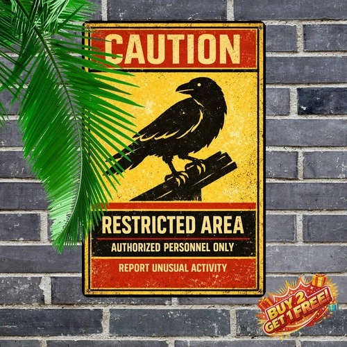 Vintage Metal Tin Sign Room Wall Decor Mural Art 8x12