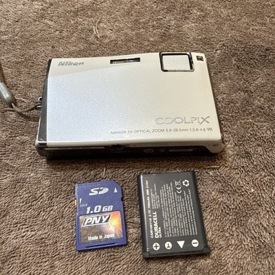 Nikon COOLPIX S60 10.0MP Digital Camera - Gold | eBay
