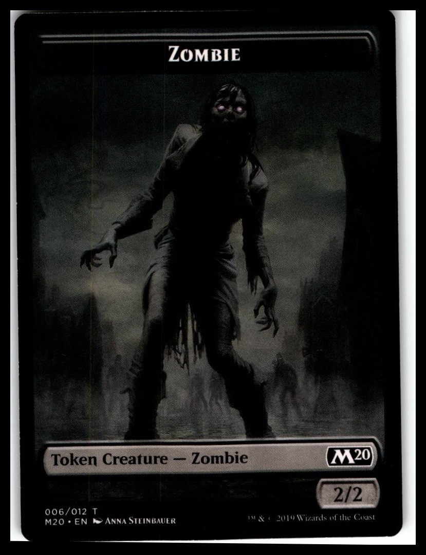 Eldritch Moon #5 Zombie Token (005)