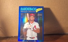 Topps 2026 Heritage Geraldo Perdomo #157 Chrome Blue Border /150 Diamondbacks