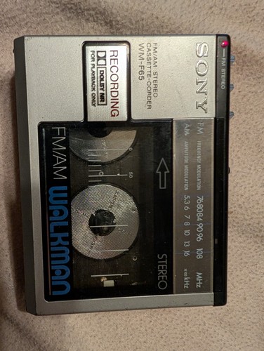 ANCIEN WALKMAN LANSAY Snoby Mini Lecteur De Cassette Stéréo Vintage EUR 18,20 - FR