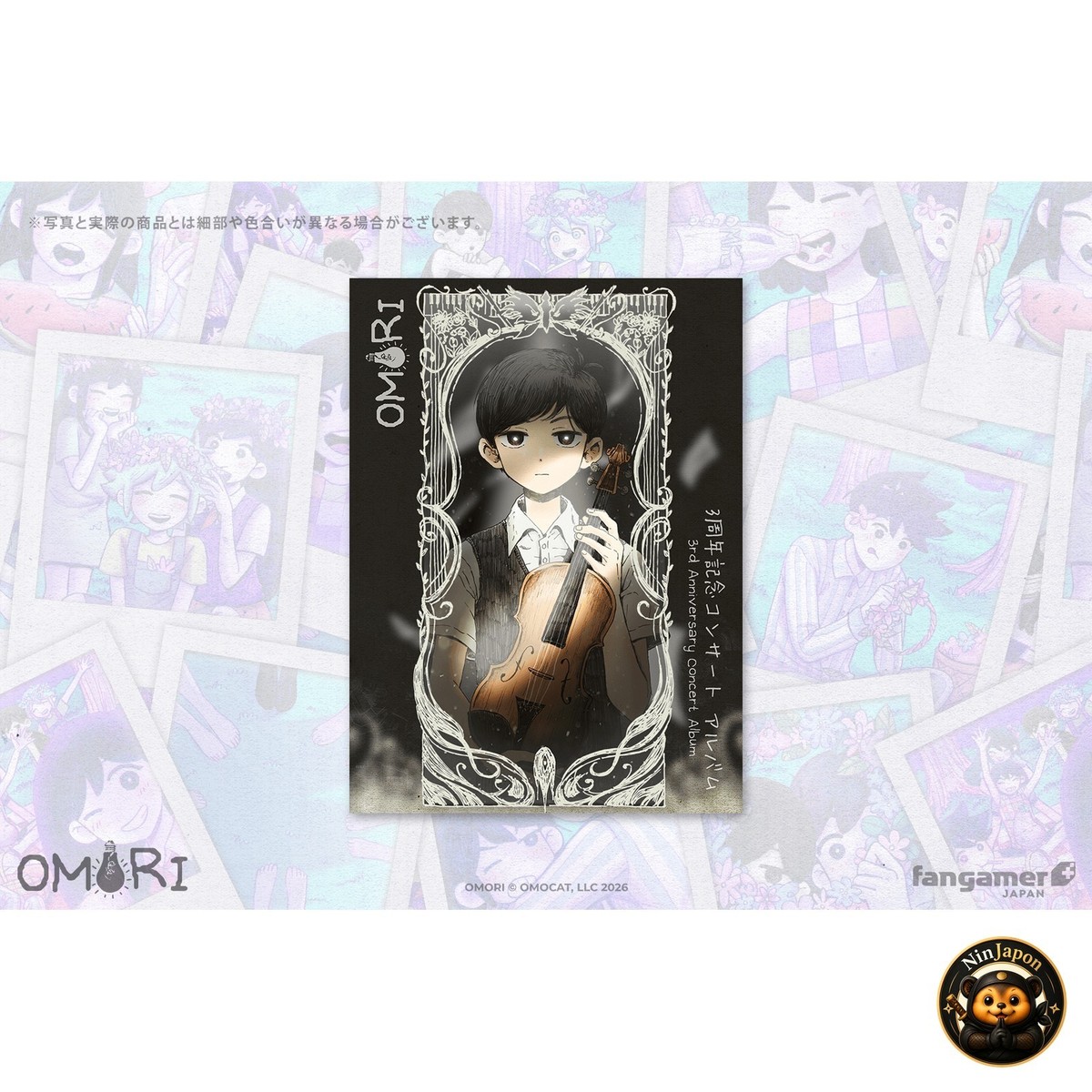 OMORI 3rd Anniversary Concert Album CD 4-Disc 89 Tracks Music