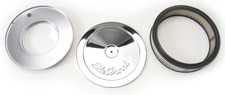 Edelbrock Pro-flo Chrome 10 Round Air Cleaner With 2 Paper Element