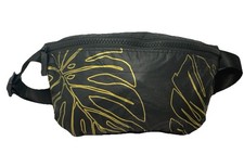 Lanai Mini Hip Pack In Gold On Black Fanny Waist Pack