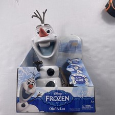 Olaf-a-Lot Disney Frozen Interactive Talking Plastic 13  Snowman. Jakks Pacific