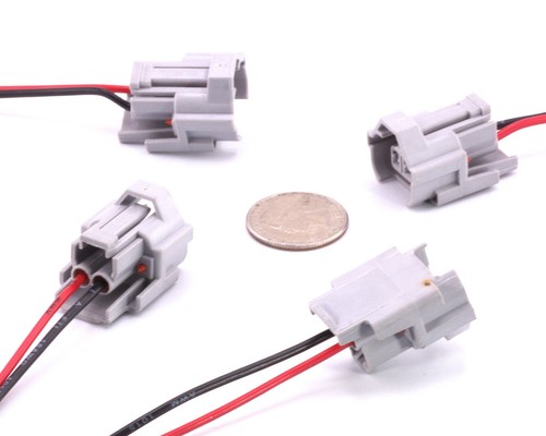 4X - Direct Replace Nippon‑Denso/Sumitomo Fuel Injector Connector Female SUMF- 4 - Picture 3 of 6