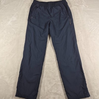 Porsche Design Sport x Adidas Track Pants Men's Large Blue Mesh Lined Ankle Zip