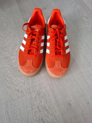 Adidas Gazelle Sneakers Baskets orange taille US 7 EU 38⅔ comme neuf - Photo 1/4