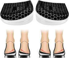 3 Layers Adjustable Supination Overpronation Insoles, Anti-Slip Medial Lateral H