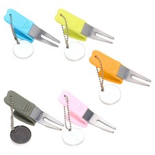 Golf Fork Silicone Cover Portable Tool Accessory Simple Divot Tool Handy Sturdy