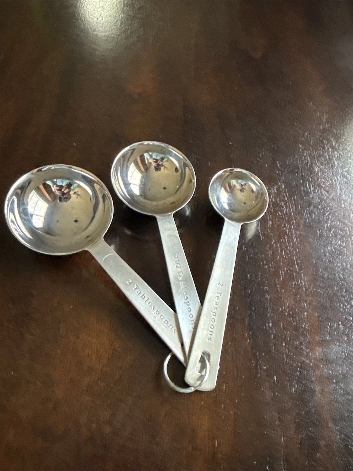 VTG Williams Sonoma Stainless Steel 3-Piece “Odd-Size" Measuring Spoon Set
