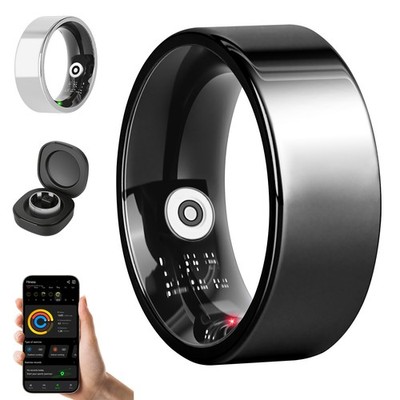 Smart Ring Health Tracker Fitness HRV Sleep & Activing Tracking Motion Detection