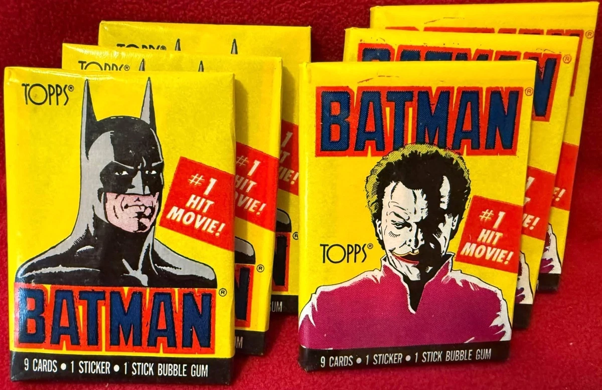 25+ Topps Batman Sealed Non-Sport Trading Card Packs for sale