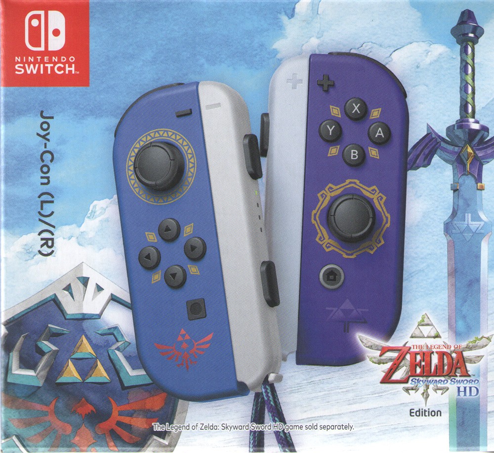 Official Nintendo Joy Con Legend of Zelda Ed for Nintendo Switch