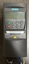 SIEMENS MICROMASTER 440 6SE6440-2UC17-5AA1, E-Stand Ver., 0.75kW, IP20, 200-240V