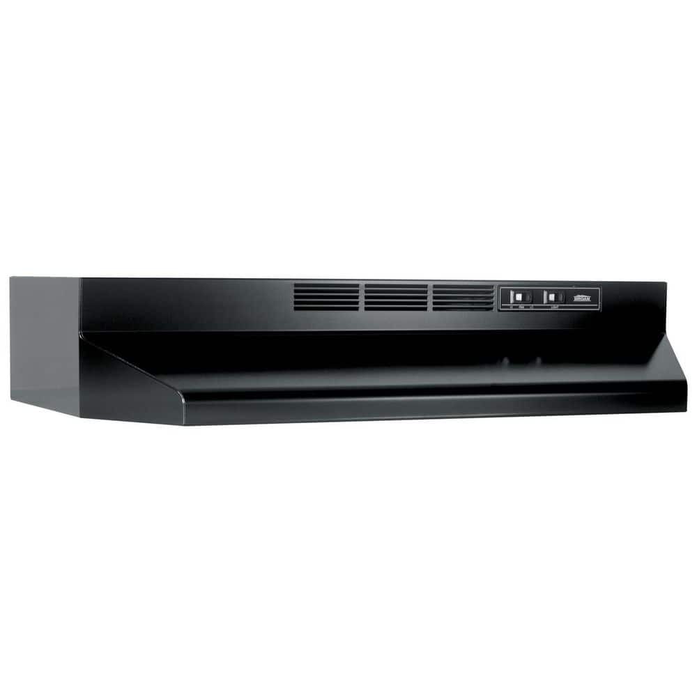 Broan-NuTone 41000 Series 30 in. Ductless Under Cabinet Range Hood with Light