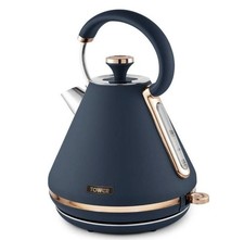 Image of Tower Cavaletto 1.7 Litre Kettle Pyramid Midnight Blue
