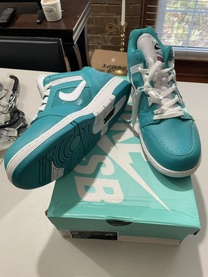Nike SB Supreme Air Force 2 Low New Emerald Teal Sneakers  SIZE 13